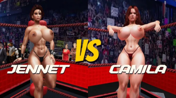 Topless big tit female pro wrestling- Jennet vs Camila 720p.webp