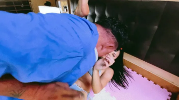 Huge guy tried to overcome me in mixed wrestling fight, I had a hard time but I was able to beat him.webp