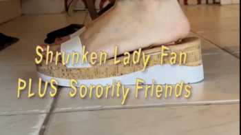 Goddess Hazel21 Shrunken Lady Fan Plus Sorority Friends Gets Stepped on (custom pt1 ).webp