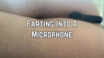 Phoenix Bates Farts Into A Microphone 4k HD - ASMR - Fart Fetish - Hairy Asshole.webp