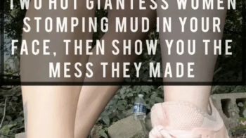 V and Lizzie Stomp In Mud Right In Your Face, Then Show You The Mess We Made.webp