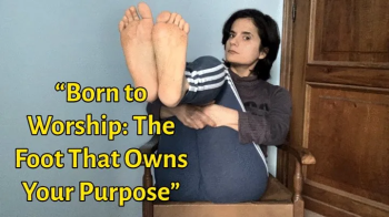 “Born to Worship- The Foot That Owns Your Purpose”.webp