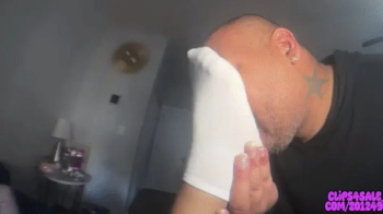 sweaty gym socks Domiation CUM.webp