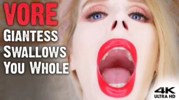 Gaintess Vore Devours Tiny Man Whole.webp