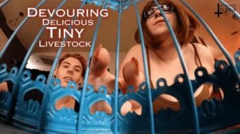 Devouring Delicious Tiny Livestock - HD - featuring Kane Fawkes and Jane Judge, in this hungry giantess and giant vore v.webp
