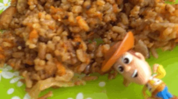 The TINY man was swallowed by the giantess along with his food dd.webp