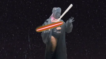 Giantess Special Effects - The villainous figure of Dark Vader has been reborn as a Giantess as she s ready to cause Cha.webp