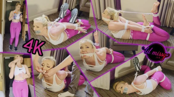 Lil Missy UK in Gym Girl Gets Tied In Uncomfortable Position 4K.webp