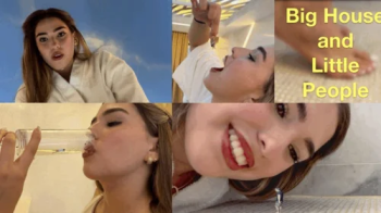 Big House with Little People - Giantess Gabriela 4k.webp