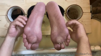 Hold Still - tickle endurance test for rugged dirty feet.webp