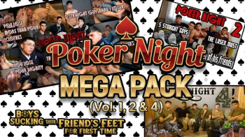 Poker Night Mega Pack (Vol 1, 2 & 4) Boys sucking their friend's feet for first time.webp