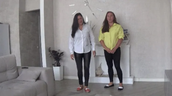Pretty Weronika Tickle And Lick Feet Of Bondaged Khaleesi - Full.webp