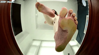 TOWERING Natasha GIGANTIC SOLES flatten punys! GIANTESS CRUSH! - MOV.webp