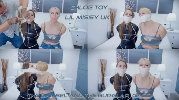 Chloe & Missy - Interrogation Tapes- Double Gagged & Bound Burglars Unmasked! H265 4K ( double bondage, clear tape gag,.webp