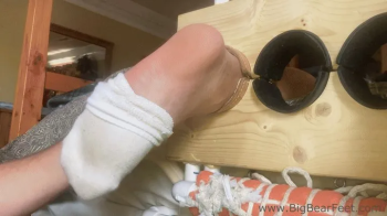 Itching Football Player Feet II - itching powder, tickling in football cleats.webp