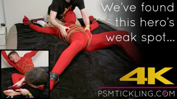 Ticklish doom! Spandex hero overpowered! 4K.webp