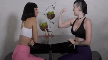 Irene & Summer- Arm Wrestling.webp