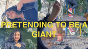 Pretending to be a GIANT - 4k New giantess Goddess Catarina.webp
