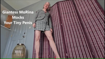 Giantess MoRina Mocks Your Tiny Penis - SPH.webp