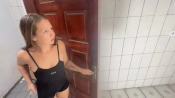 glitterqueen1999 gets watched by a tiny man as she cums, unaware giantess giantess fetish shrinking fetish mindfuck goth.webp