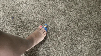 Foot Domination - teenie is Punished by Giantess Giant Sole for Delivering Giantess Package Late, femdom, giantess, shri.webp
