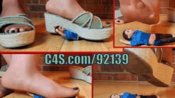 GIANTESS WEDGES vs TINY - Stomping your cum out, Trampling, Crushing, Miss Brandi Sparxxx, CUSTOM 4k.webp
