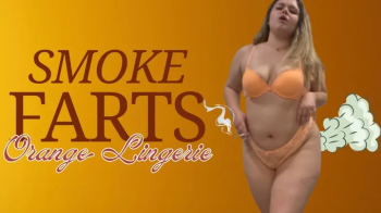 Orange Lingerie Smoke Farts.webp