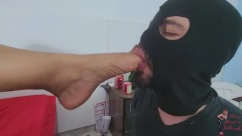 Foot Gagging, part 2, by Veronica Lins and Mude, FULL HD.webp
