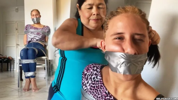 Spoiled Khloe Gagged with Her Dirty Underwear and Taped Tight (mp4).webp