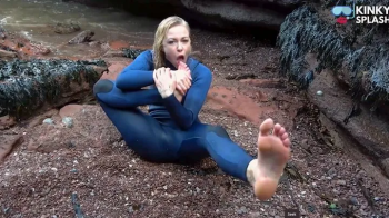 Salty Wetsuit Toe Sucking Slut - MOV.webp