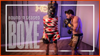 Hex ties his sparring dummy Tonny at the punching bag (1080p ENG-sub) Bondage Male - Gay Boxe - Gay Belly Punching - Gay.webp