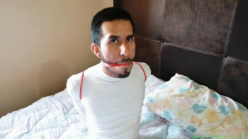 Gagged Tickle Slave Alex Receives Hot Tickling Treatment Including Boner Stimulation & Handjob.webp