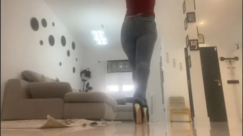 High heels and big Farts in Jeans.webp