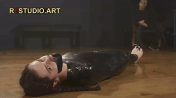Dark Ariel in Mummification Part 1 - Sexy Barefoot Struggling (FULL HD MP4).webp