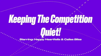 Keeping The Competition Quiet! Starring- Happy Heartfella & Calisa Bliss - Calisa ties up Happy to make sure he can't ma.webp