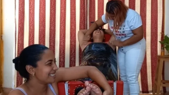 Ceci, the Boss, Surrenders to the Double Tickling.webp