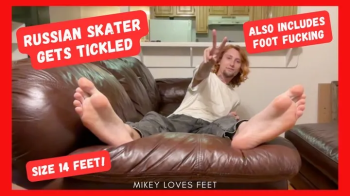 Tickling a Russian Skater’s Size 14s Until I Cum- Male Tickling, Guys Feet.webp