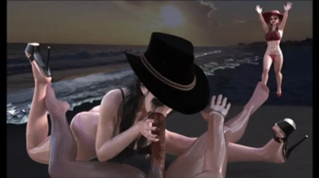 CatFight Story Over Beach Cock part 1.webp
