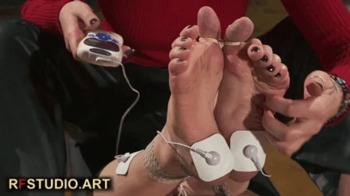 Foxy - Astrid’s Revenge! Hogtied Foot Tickling and Electro Play (FULL HD MP4).webp