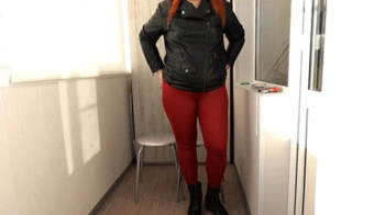 Red Leather Aggressive Farts and Gift.webp
