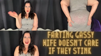 Farting Gassy Wife Doesn’t Care If They Stink 4K.webp