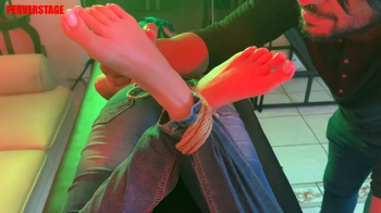 We won't let Berenice go, we'd better tickle her MP4.webp