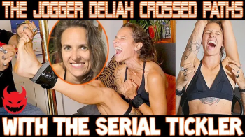 THE JOGGER DELIAH CROSSED PATH WITH THE SERIAL TICKLER - PART 01 - HD WMV.webp