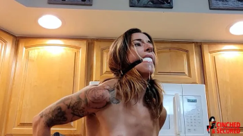 Mya Chair Tied, Topless and Drooling (WMV Format).webp