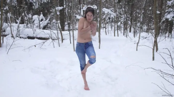 Kamilla - Barefoot Snow Babe (MP4 - UHD).webp