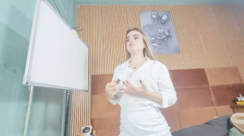 Sniffing secretly the farts of my beautiful blonde teacher - By Mariane Bird - CLIP Full.webp