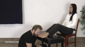 Mistress Natasa's resting Foot worship wmv.webp
