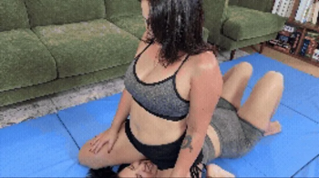 Punished to the Last Drop (4K MP4) Paisley Prince and Tilly McReese- Breast Smother, Humilitaion, Wrestling holds, Breas.webp