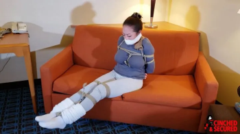 Nyssa Nevers - Bound By Bad Guy and Secured in Japanese Schoolgirl Socks! (WMV Format).webp