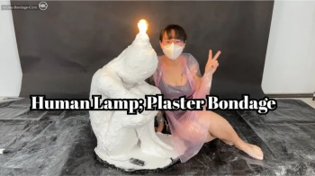 Human Lamp; Plaster Bondage.webp